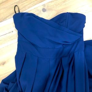 Blue maxi gown